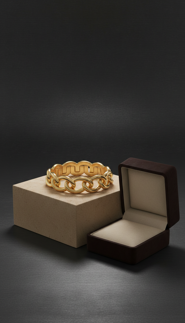 Limited Edition 20K Gold Link Bracelet